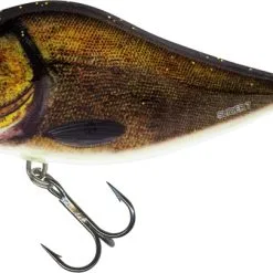 Salmo Supernatural Slider Lure 12cm Sinking - Golden Crucian
