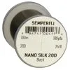 Semperfli Nano Silk Pro 20D - 100m - Black 2 Semperfli Nano Silk Pro 20D - 100m - Black -Fishing Rods store 51470