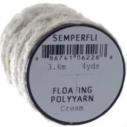 Semperfli Dry Fly Polyyarn - 3.6m Spool - Black -Fishing Rods store 51479 11