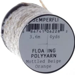 Semperfli Dry Fly Polyyarn - 3.6m Spool - Black -Fishing Rods store 51479 12