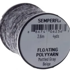 Semperfli Dry Fly Polyyarn - 3.6m Spool - Black -Fishing Rods store 51479 20