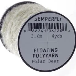 Semperfli Dry Fly Polyyarn - 3.6m Spool - Black -Fishing Rods store 51479 6