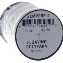 Semperfli Dry Fly Polyyarn - 3.6m Spool - Black -Fishing Rods store 51479 7