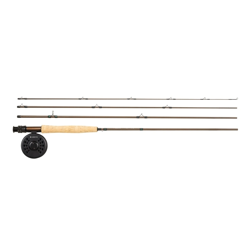 Greys K4ST+ Fly Combo - 9ft #5 4pc - WF5F Line 3 Greys K4ST+ Fly Combo - 9ft #5 4pc - WF5F Line