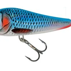 Salmo Rattlin Slider Lure 11cm - Bleeding Blue Shad 47g Sink -Fishing Rods store 51946 7