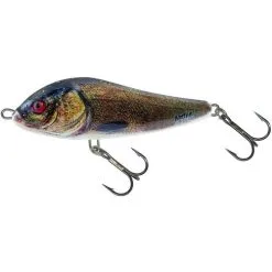 Salmo Rattlin Slider Lure 8cm - Bleeding Blue Shad -Fishing Rods store 51999 4