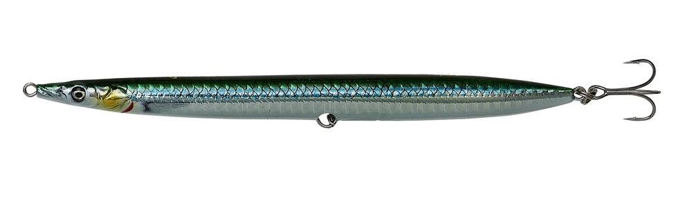 Savage Gear Sandeel Pencil SW Lure 12.5cm 19g Sinking - Black Pearl 8 Savage Gear Sandeel Pencil SW Lure 12.5cm 19g Sinking - Black Pearl - Image 6