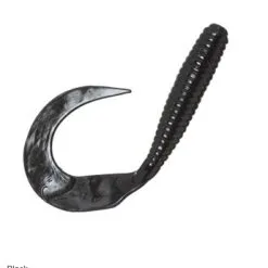 Z-Man GrubZ Lure 2.5" - Black -Fishing Rods store 52513 3