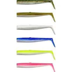Savage Gear Sandeel V2 Replacement Tail 14cm 23g - Blue Pearl Silver 5Pcs