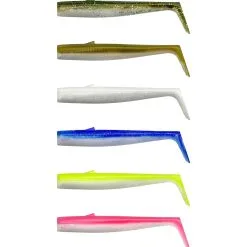 Savage Gear Sandeel V2 Weedless Replacement Tail 11cm 10g - Blue Pearl Silver 5Pcs