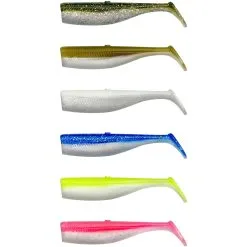 Savage Gear Savage Minnow Replacement Tail 8cm 6g - Blue Pearl Silver 5Pcs