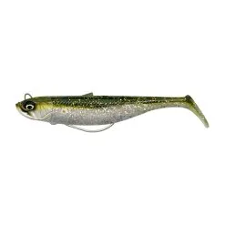Savage Gear Savage Minnow Weedless 12.5cm 28g Sinking - Blue Pearl Silver 2+1