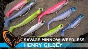 Savage Gear Savage Minnow Weedless 12.5cm 28g Sinking - Blue Pearl Silver 2+1 9 Savage Gear Savage Minnow Weedless 12.5cm 28g Sinking - Blue Pearl Silver 2+1 - Image 7