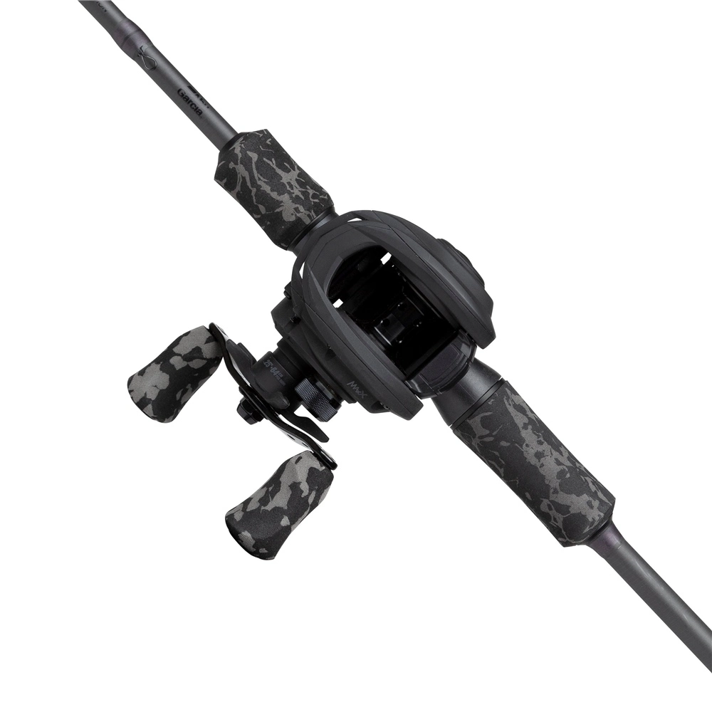 Abu Garcia MAX X Black Ops Camo Casting Combo - 6'6 10-40g 2pc Left Hand Wind 4 Abu Garcia MAX X Black Ops Camo Casting Combo - 6'6 10-40g 2pc Left Hand Wind - Image 2