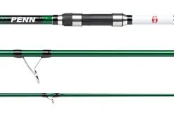PENN Tidal XR Surfcasting Rod - 4.2m 100-225g 3pc Green -Fishing Rods store 53582 6