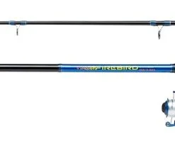 Shakespeare Firebird Beachcaster Combo - 10ft 2-4oz 2pc