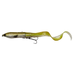 Savage Gear 3D Hard Eel Lure 17cm 50g Slow Sinking - Black Gold -Fishing Rods store 53751 2