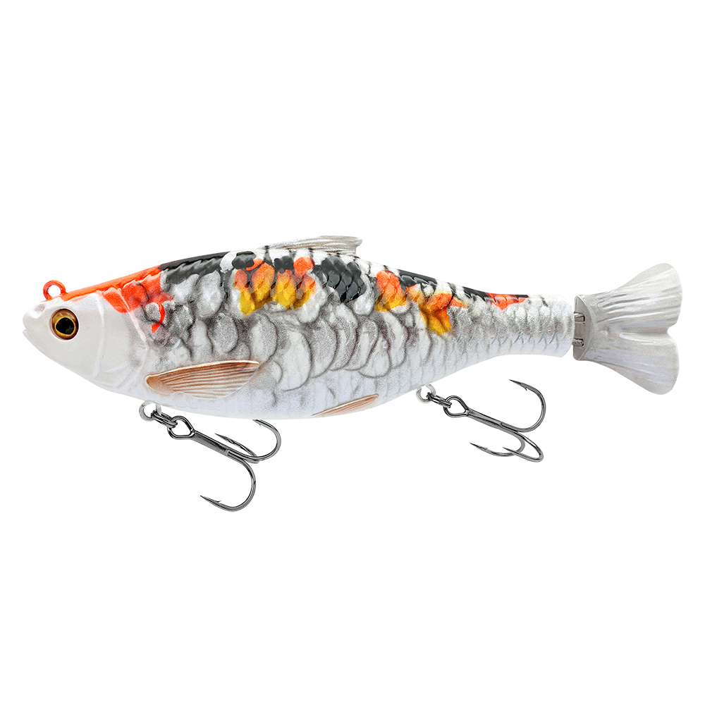 Savage Gear 3D Hard Pulsetail Roach Lure 18cm 95g SS - Firetiger 7 Savage Gear 3D Hard Pulsetail Roach Lure 18cm 95g SS - Firetiger - Image 5