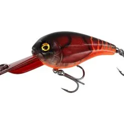 Westin MegaBite DR Crankbait 6cm 19g Floating - 3D Fire Craw -Fishing Rods store 54145 2
