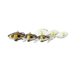 Savage Gear 3D Sticklebait Tailspin 6.5cm 9G - Black Silver
