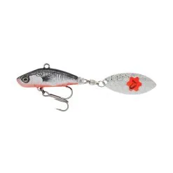 Savage Gear 3D Sticklebait Tailspin Lure - 8cm 18G - Black Silver 10 Savage Gear 3D Sticklebait Tailspin Lure - 8cm 18G - Black Silver -Fishing Rods store 54532 2