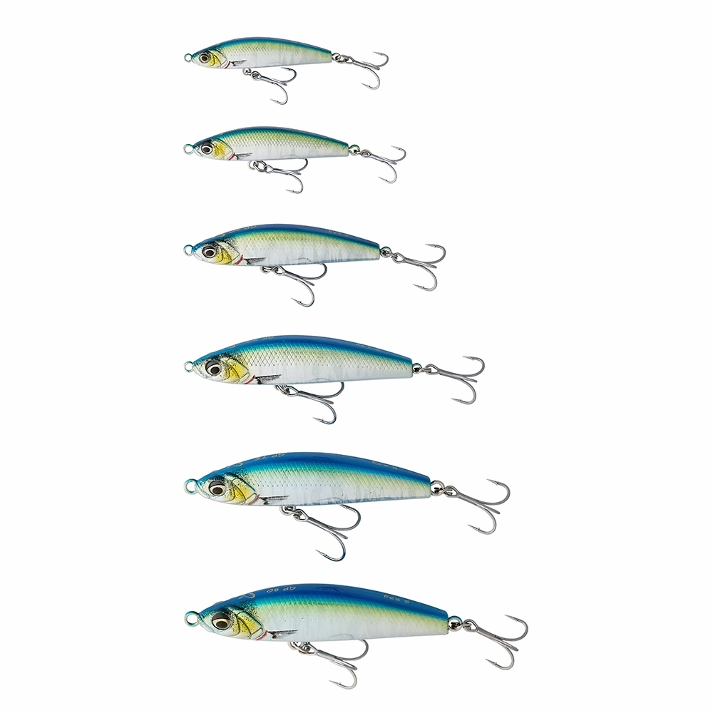 Savage Gear Gravity Pencil Lure - 4.5CM 5G Blue Green 3 Savage Gear Gravity Pencil Lure - 4.5CM 5G Blue Green