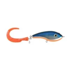 Strike Pro Rockabilly Catchy Tail Jerk Lures 23cm - Blue Chrome -Fishing Rods store 54697 2