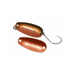 MANYFIK Spoon Lure 3g - Black/Yellow -Fishing Rods store 54747 4