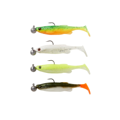 Savage Gear Fat Minnow T-Tail Ready To Fish Kits - 7.5cm 5-7.5g #1/0 Clearwater Mix