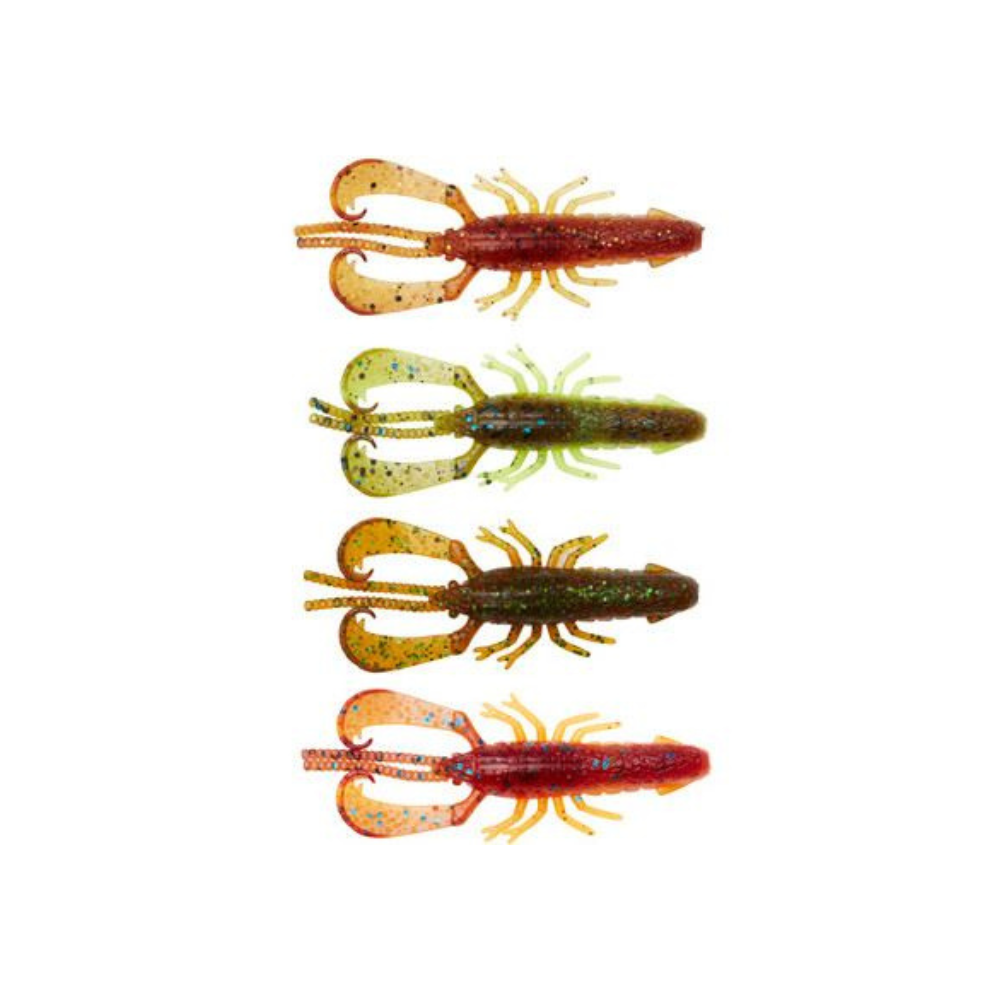 Savage Gear Reaction Crayfish Kit - Mixed 25pcs 7.3cm 3 Savage Gear Reaction Crayfish Kit - Mixed 25pcs 7.3cm