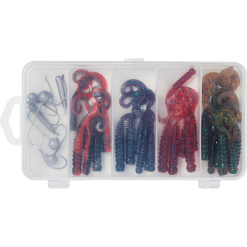 Savage Gear Pro Grub Kit - 52pcs 7 Savage Gear Pro Grub Kit - 52pcs -Fishing Rods store 55541 2